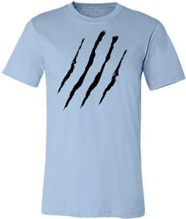 Clawmark Claw Mark - Autism Awareness Shirts (400x500), Png Download