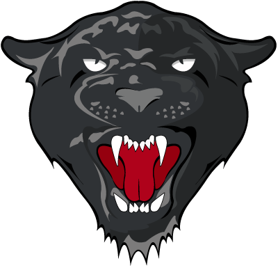 Spl School Logo - Black Panther Head Png (400x385), Png Download