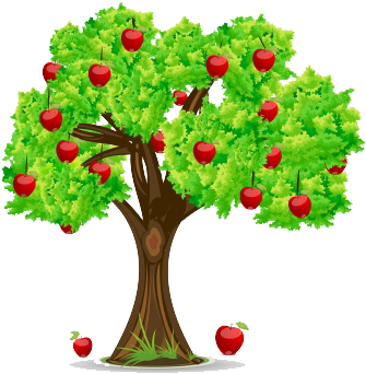 Download Fact - Cartoon Apple Tree Png PNG Image with No Background -  