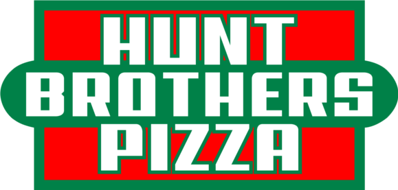 Hunt Brothers Pizza Logo - Hunt Brothers Pizza (579x277), Png Download