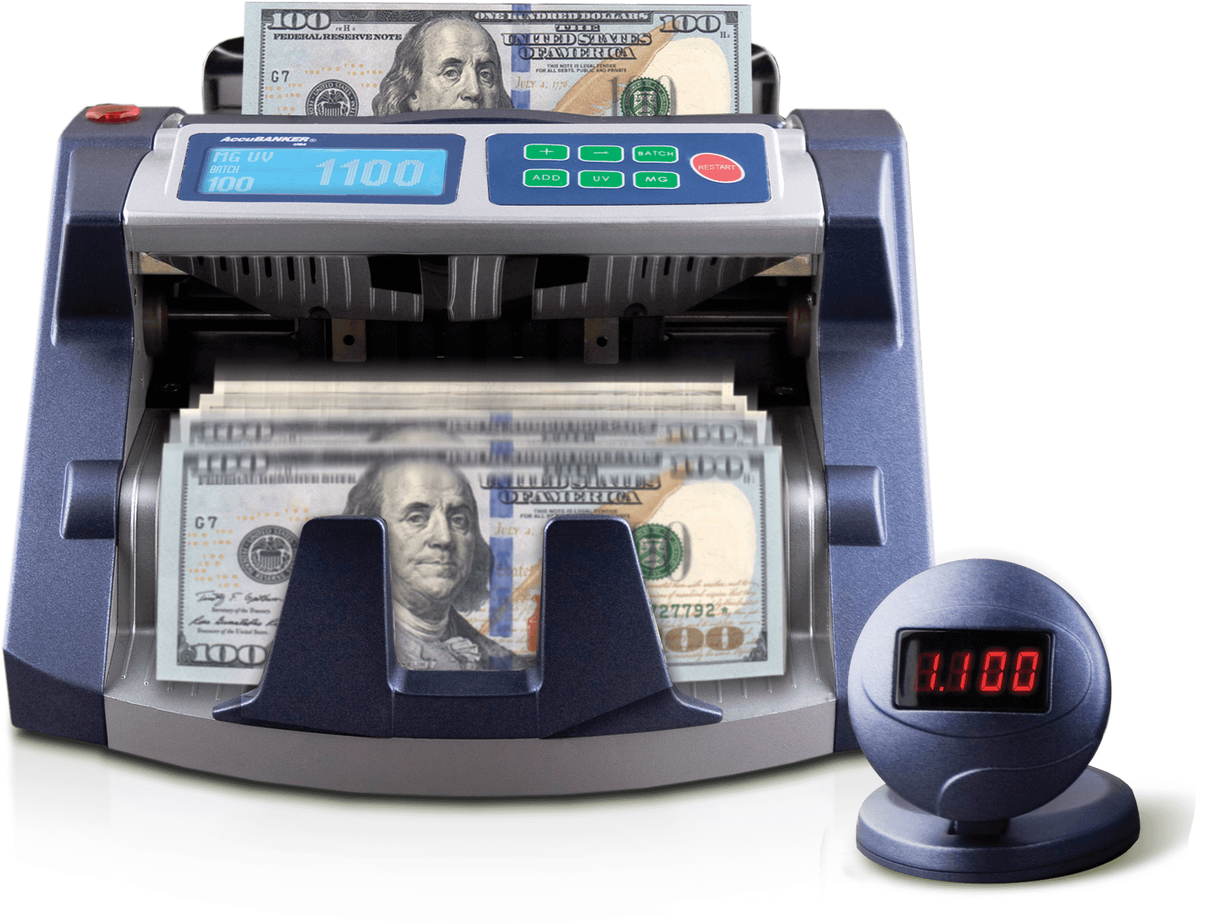 Ab1100 Plus Front V=1535134368 - Accubanker Ab1100 (1845x1468), Png Download