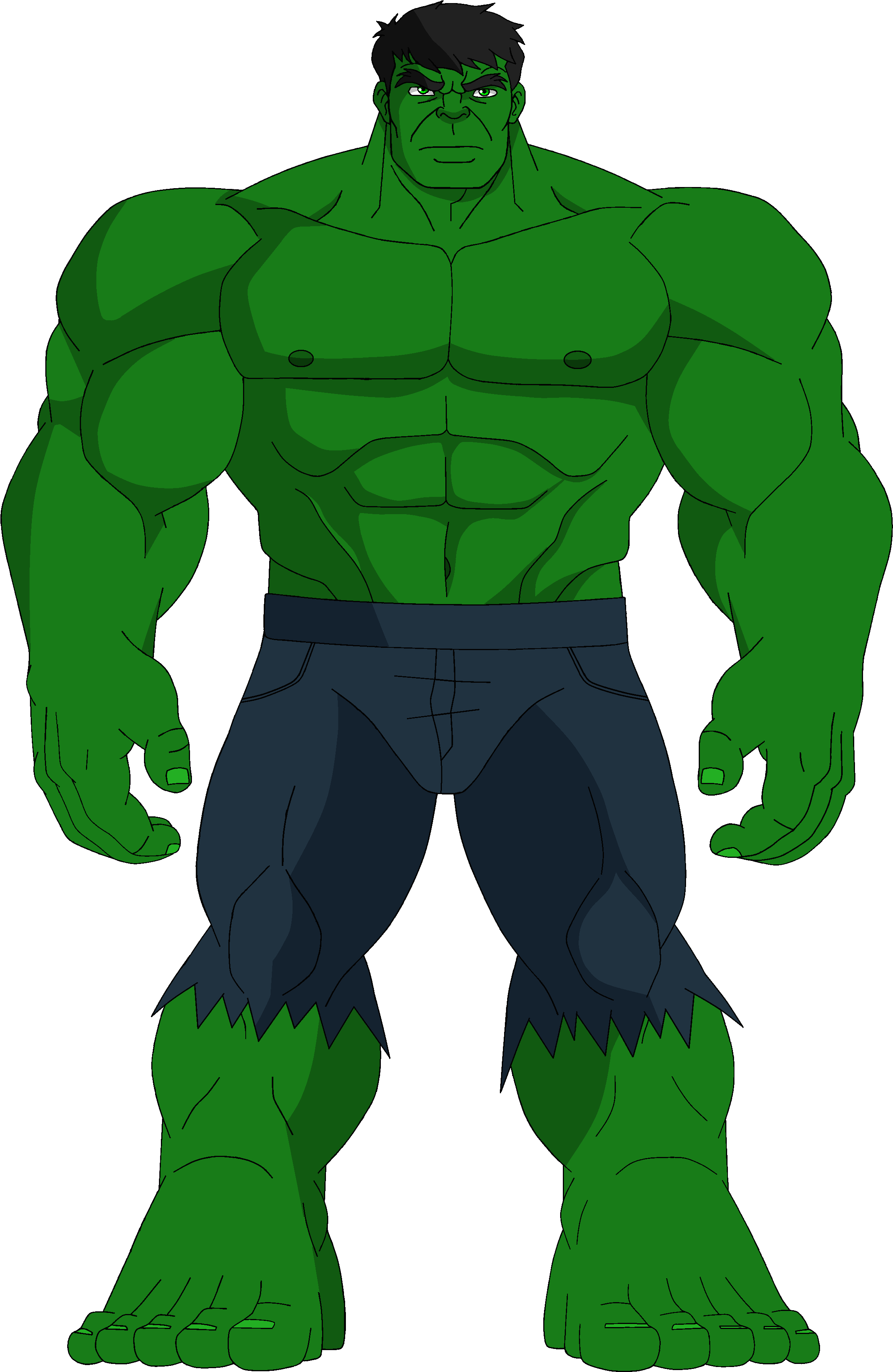 Svg Freeuse Stock Clip Art St R Ward Of Major - Hulk Clipart (725x1101), Png Download