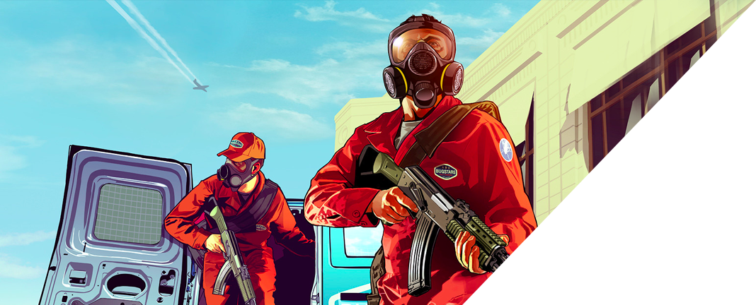 Grand Theft Auto V Lfg (1068x432), Png Download