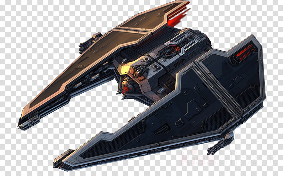 Sith Starship Clipart Star Wars (900x560), Png Download