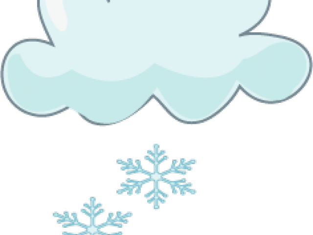 Clouds Clipart Winter (640x480), Png Download