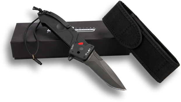 Extrema Ratio, Hf1-d, Heavy Folder, Black (640x640), Png Download