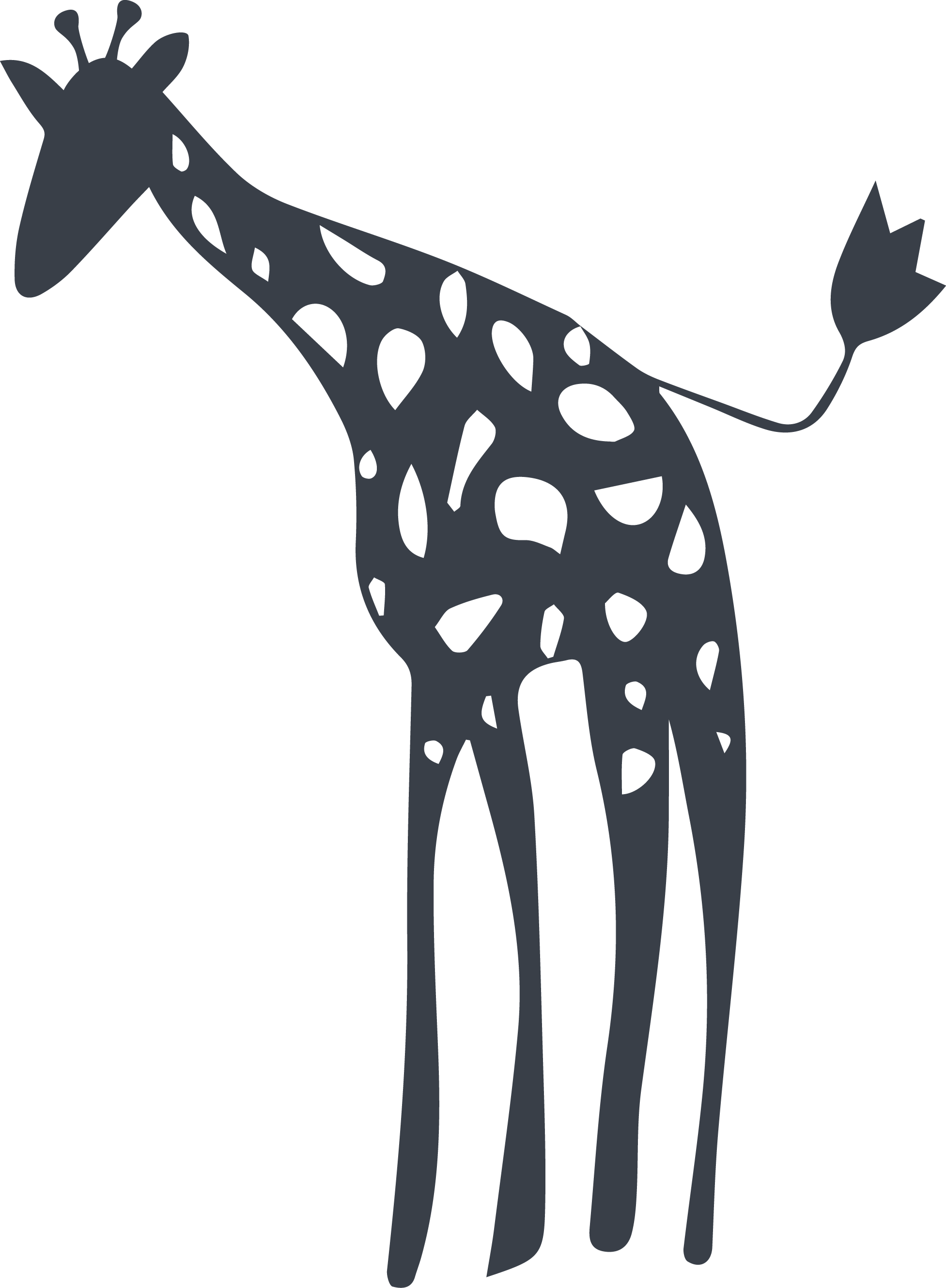 Arnold Event Styling Giraffe Png Sm (1953x2660), Png Download
