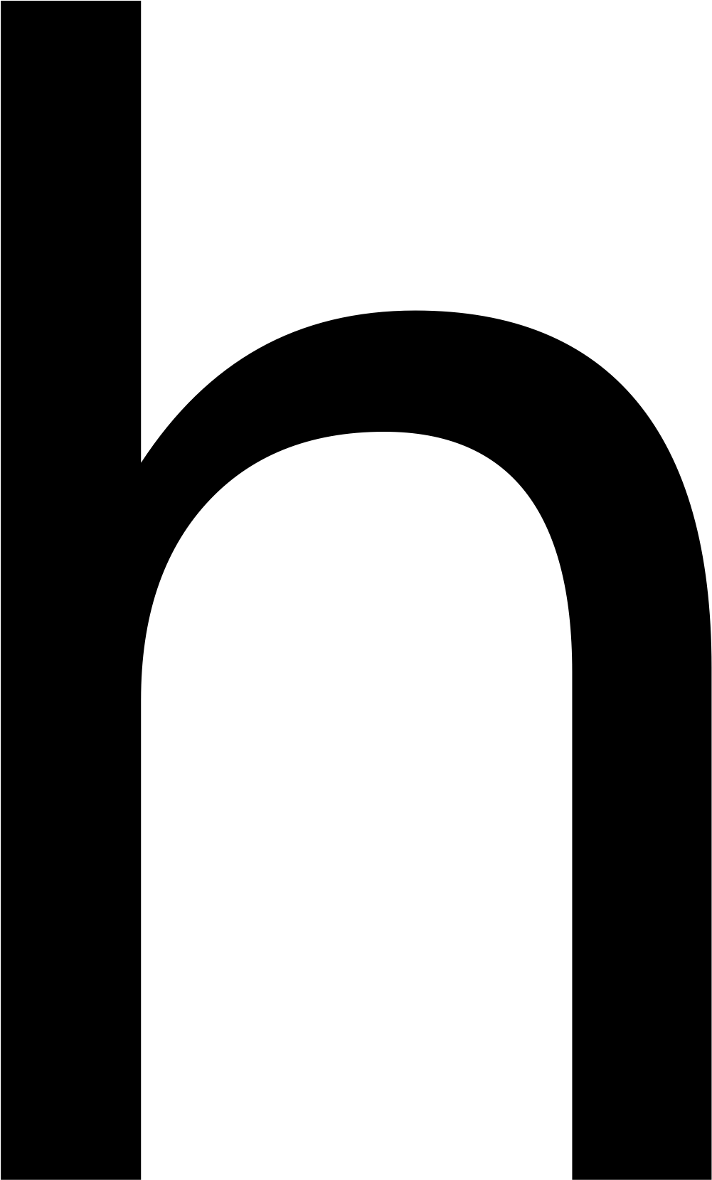 Letter H Png (2000x2000), Png Download