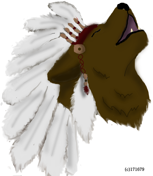I'm Back, And I'm Auctioning Off This Little Wolf I (640x640), Png Download