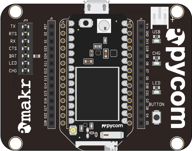 Insert The Wipy Module On The The Expansion Board With (691x553), Png Download