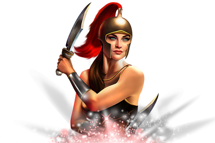Female Warrior Png (706x471), Png Download