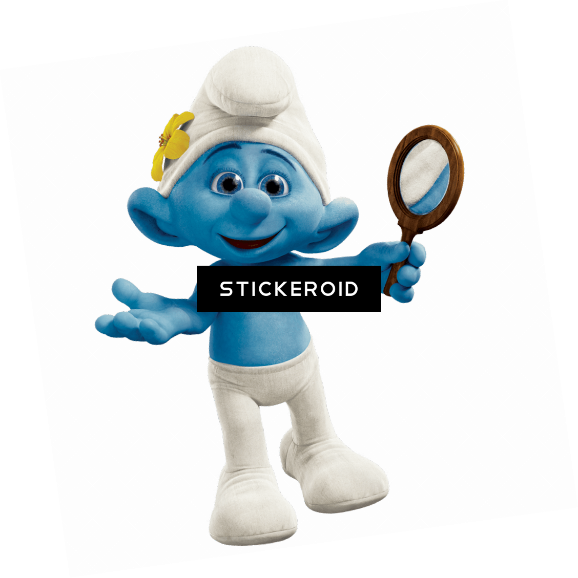 Vanity Smurf (1128x1129), Png Download
