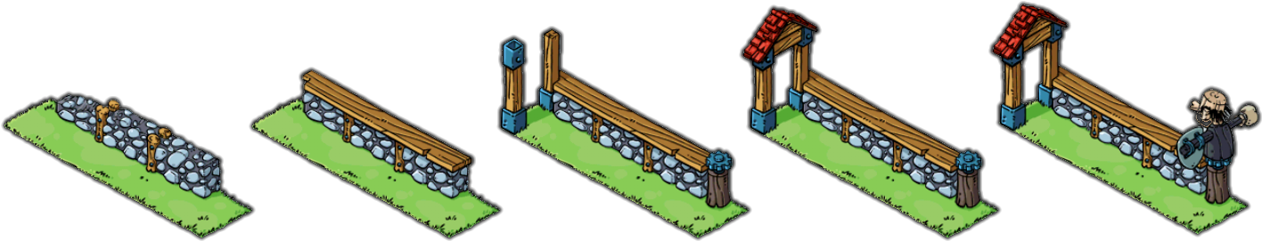 Smurf Jousting Game (1450x300), Png Download