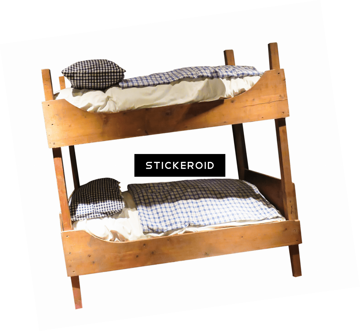 Furniture Wooden Bunk Bed (1425x1311), Png Download