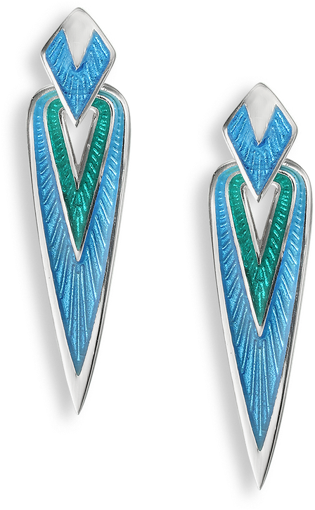 Nicole Barr Designs Sterling Silver Arrowhead Stud (800x800), Png Download