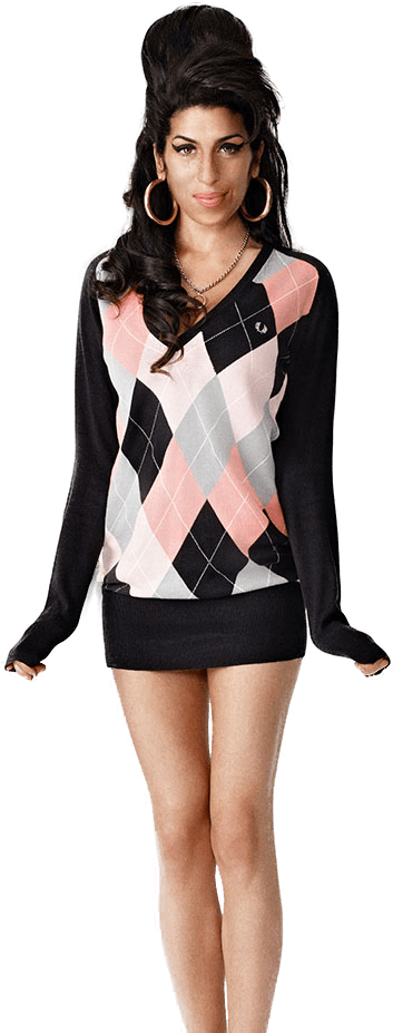 Amy Winehouse Standing (700x933), Png Download