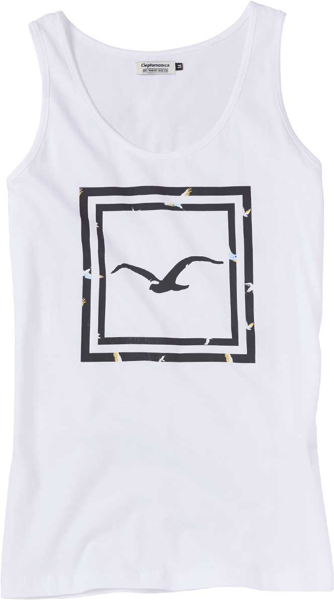 Cleptomanicx Girls Tank Top Bird Box (1200x1590), Png Download