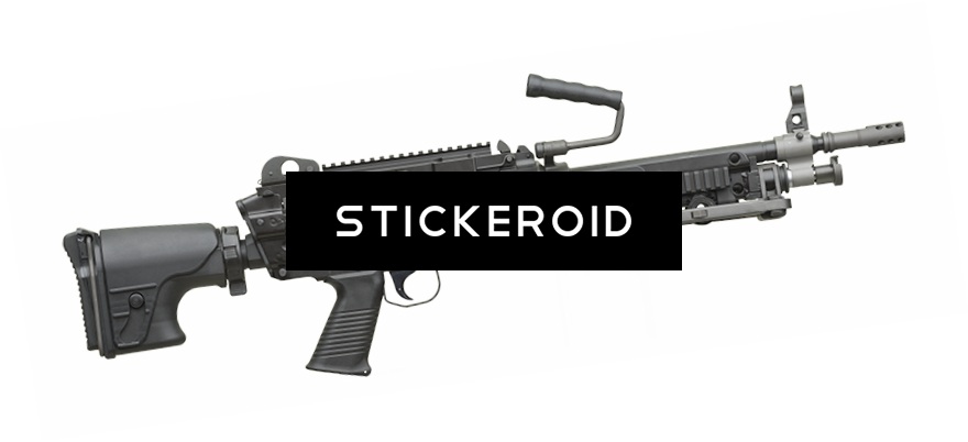 Machine Gun (880x402), Png Download