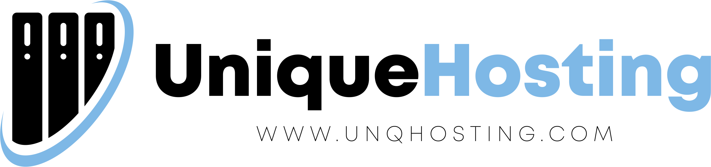 Https - //unqhosting - (2410x566), Png Download