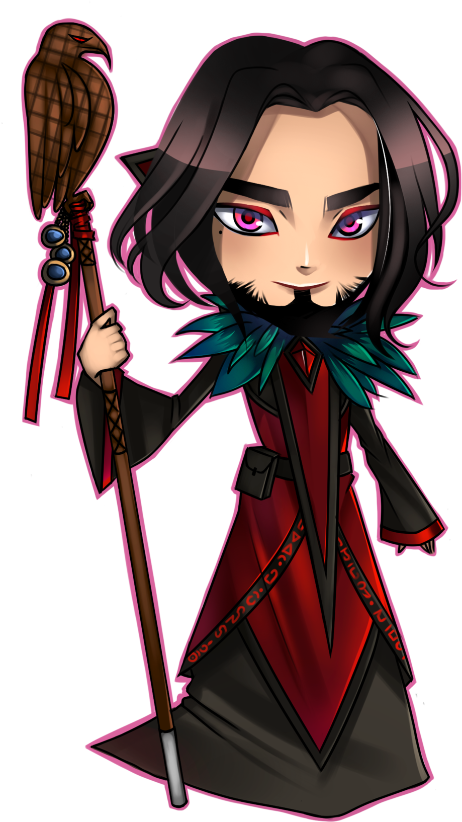 Medivh Chibi (1000x1728), Png Download