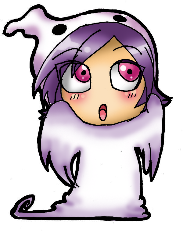 Chibi Halloween Png (612x762), Png Download