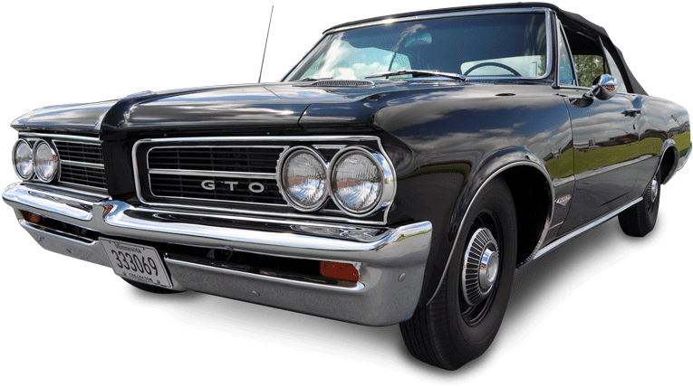1964b Pontiac Gto Fr (900x598), Png Download