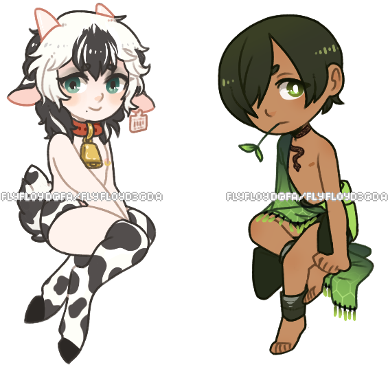 [t] Chibis - Kuumone (700x576), Png Download