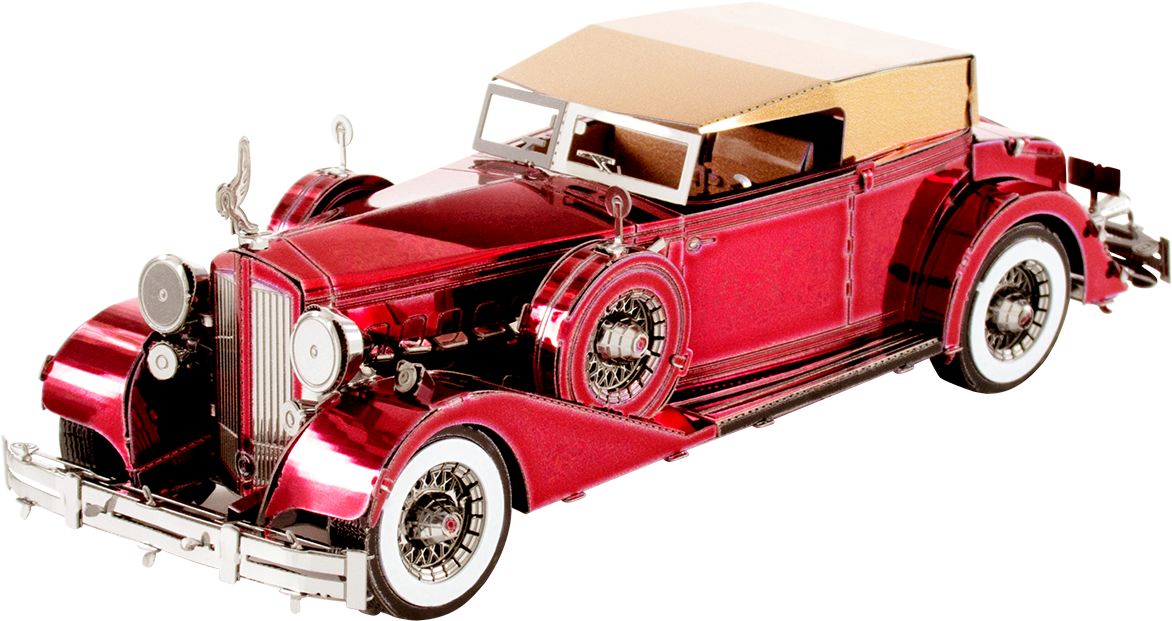 Picture Of 1934 Packard Twelve Convertible (1200x653), Png Download