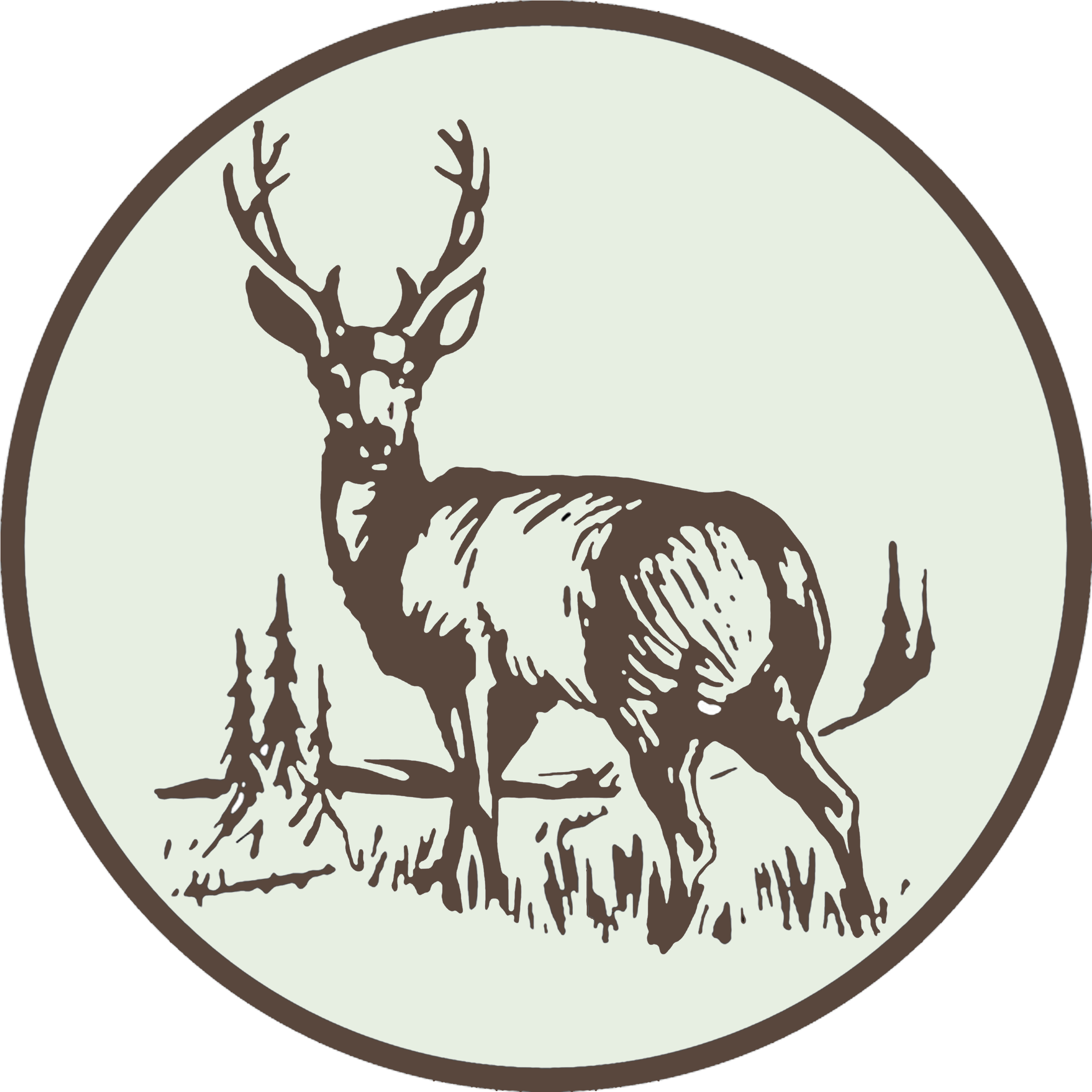 Tan Buck Circle (3000x3000), Png Download