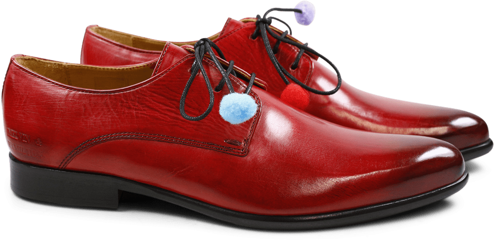 Derby Shoes Keira 1 Rich Red Hrs (1024x1024), Png Download
