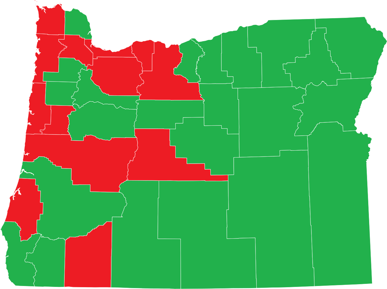 Oregon 2008 Measure (1280x954), Png Download