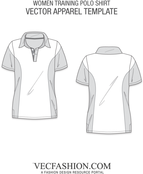 Women Training Shirt Vecfashion (600x600), Png Download