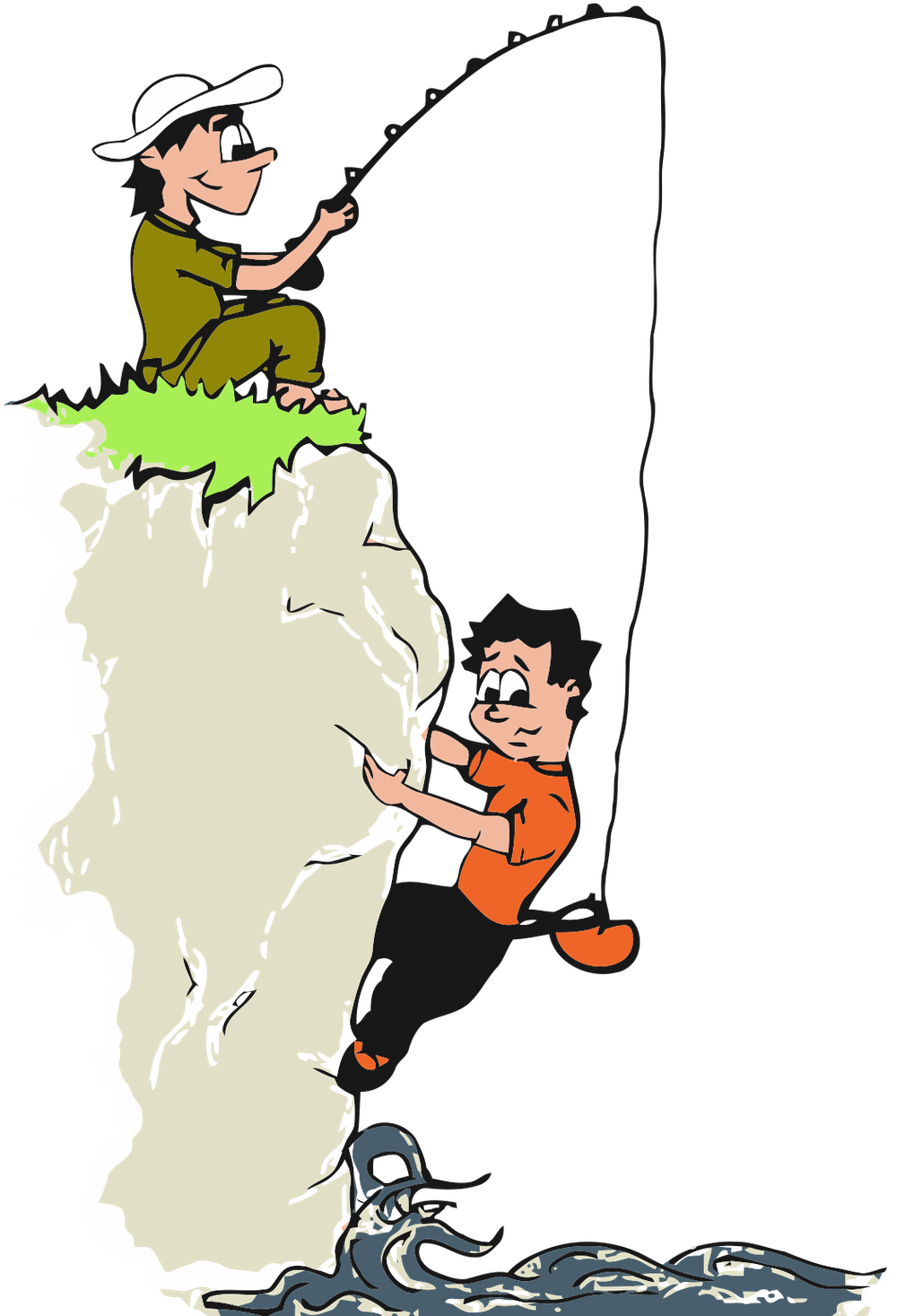 Download This Climbing Vector Design For Your T-shirt (1140x1600), Png Download