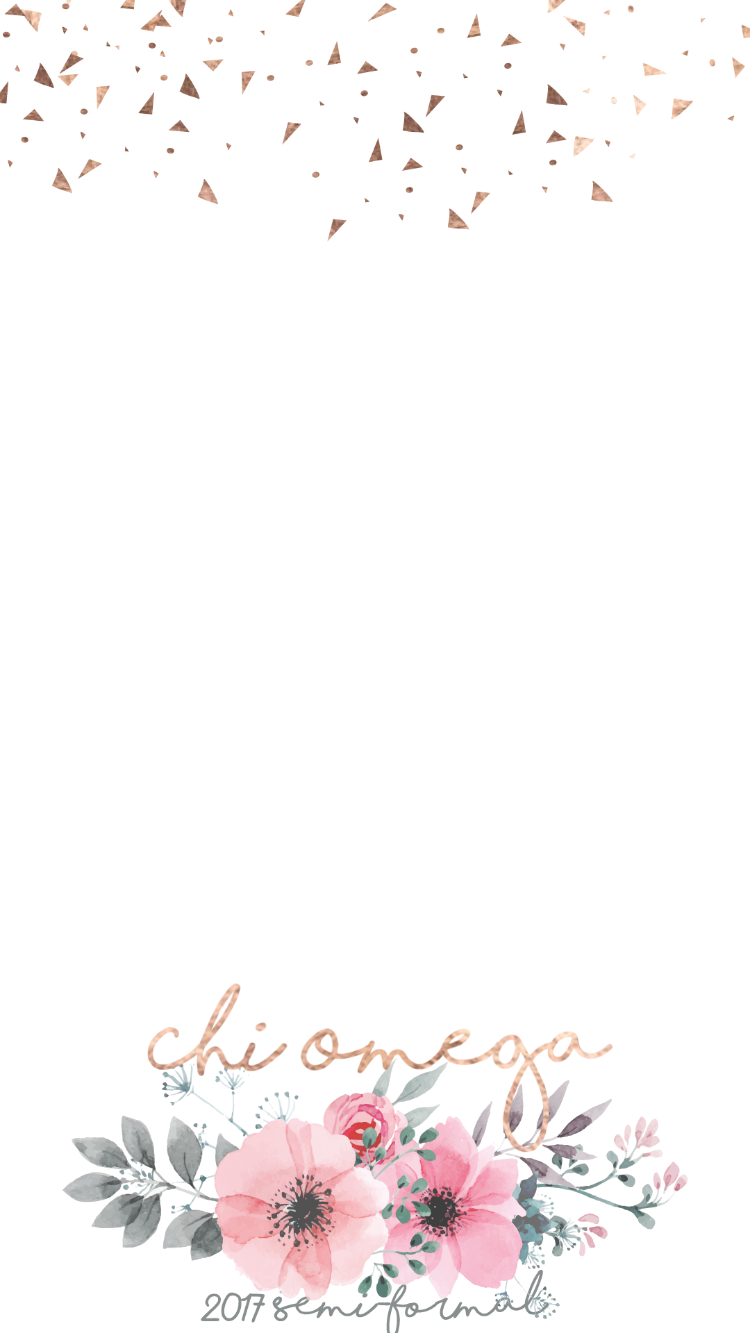 Snapchat Filters Clipart Pink Flower (1080x1920), Png Download