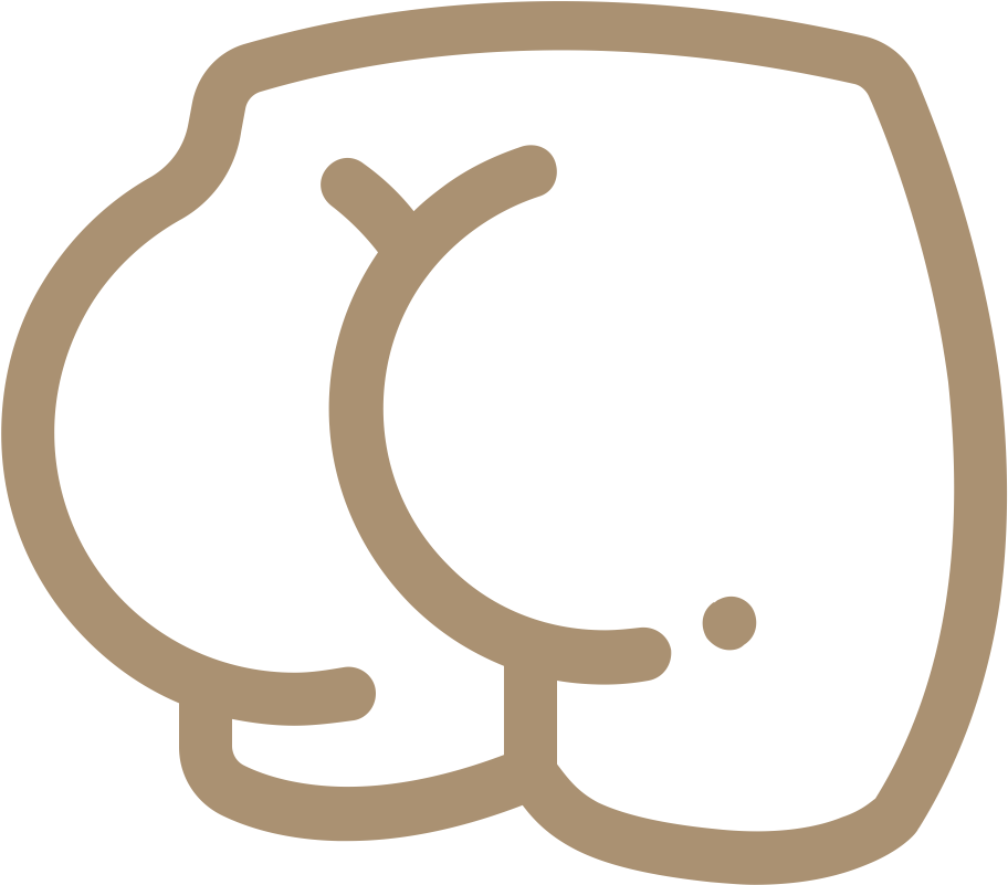 Butt (1200x1200), Png Download