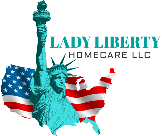 Lady Liberty Homecare Llc (700x576), Png Download