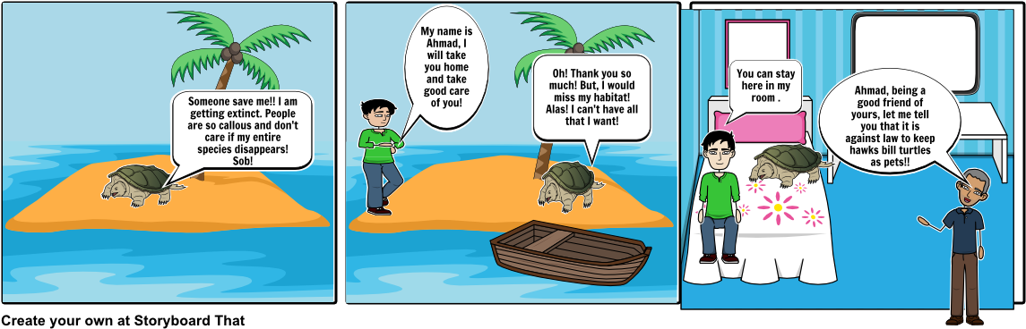 Hawks Bill Turtle In Danger (1164x385), Png Download