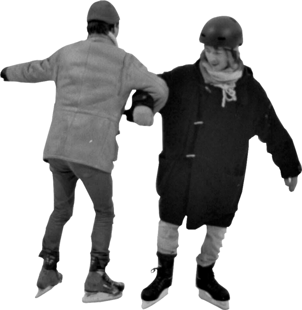 C Came Along For Some Ice Skating This Winter (998x1024), Png Download