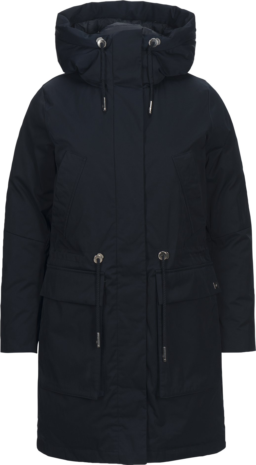 Women's Emma Down Parka Salute Blue (1500x2000), Png Download