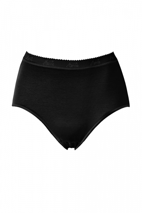 Plus Size Hanna Bikini Panty/brief Black Xl (700x700), Png Download