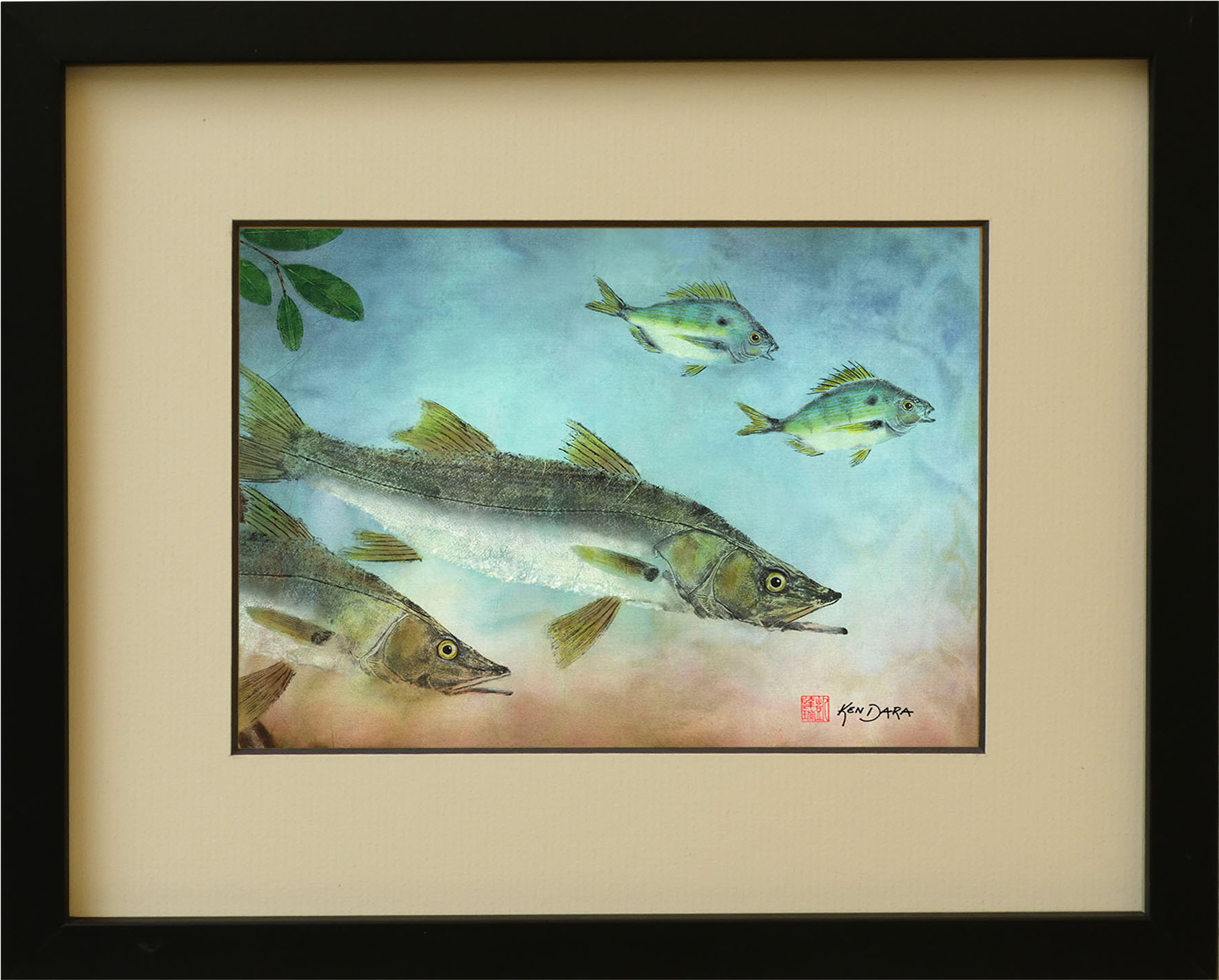 8 X 10 Snook (2100x1657), Png Download