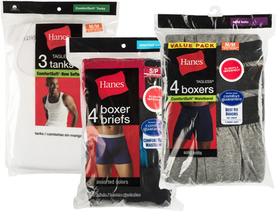Underwear Below Wholesale Prices On Hanes Underwear (1000x806), Png Download