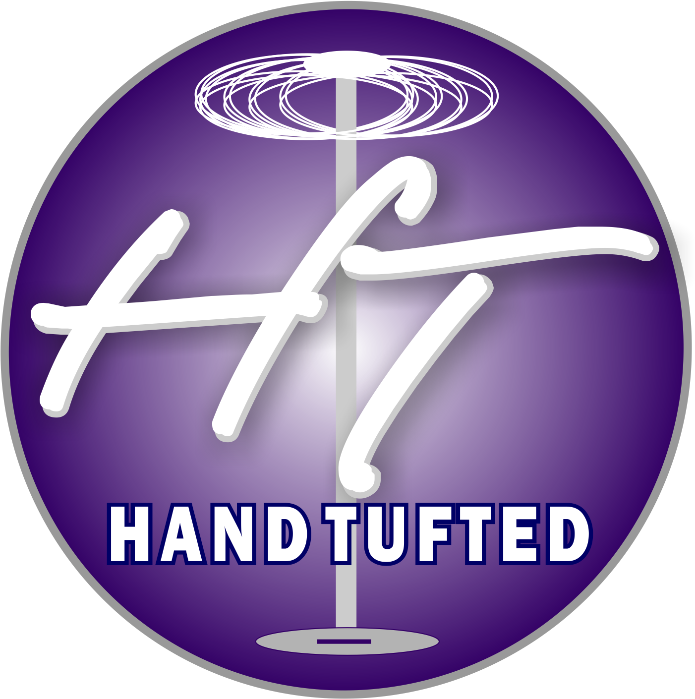 Decorative Rosettes Help Anchor A Tufting Cable That (1508x1571), Png Download