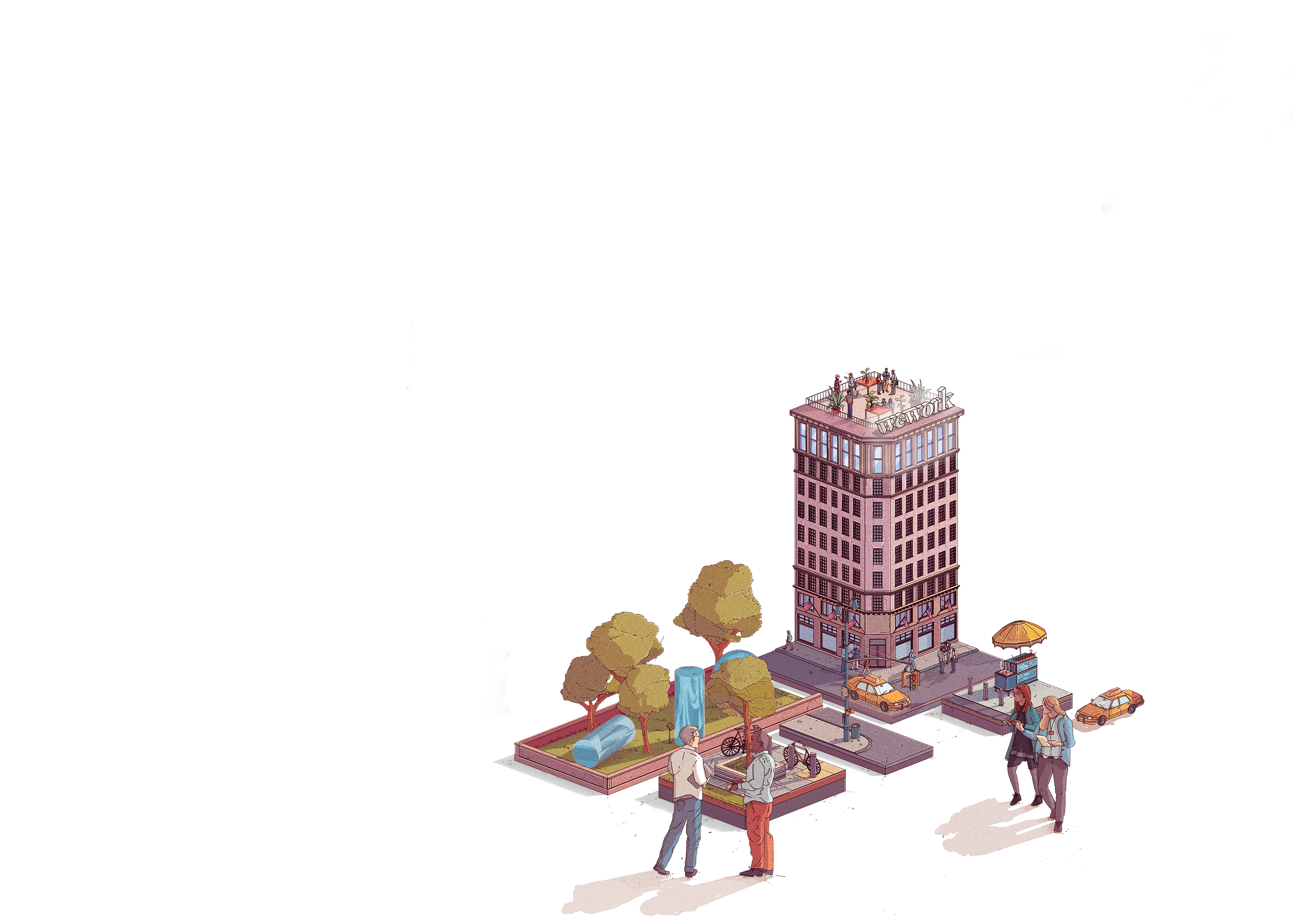 Source - Wework (3364x3363), Png Download