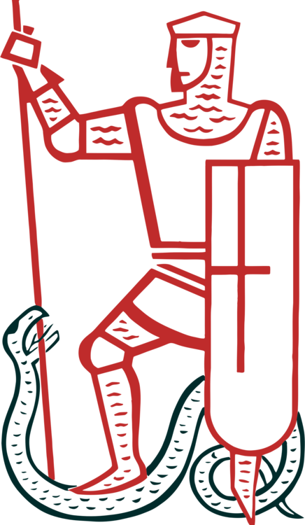 Knight Shield Spear Squire Computer Icons (436x750), Png Download