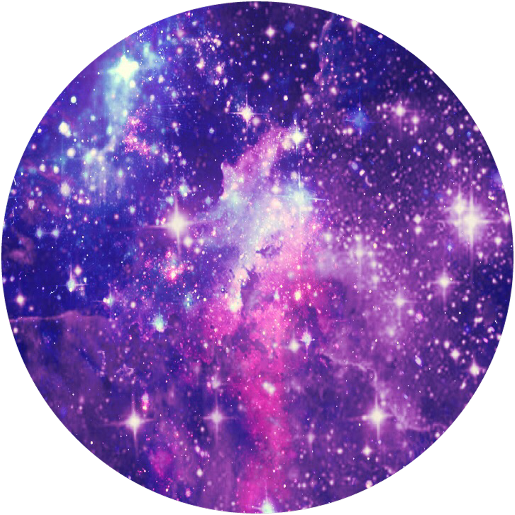 Galaxy Galaxia Galaxiastumblr Tumblr 👽 Circles (1024x1024), Png Download