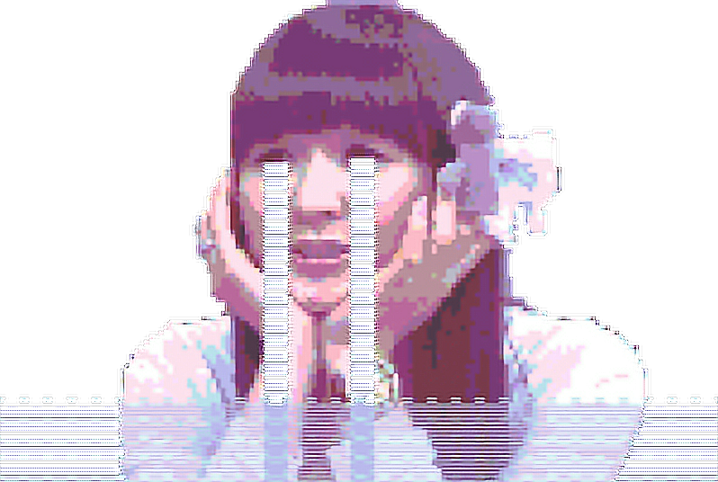 Pixel Pixelart Overlay Tumblr Aesthetic Vapor Wave (798x536), Png Download