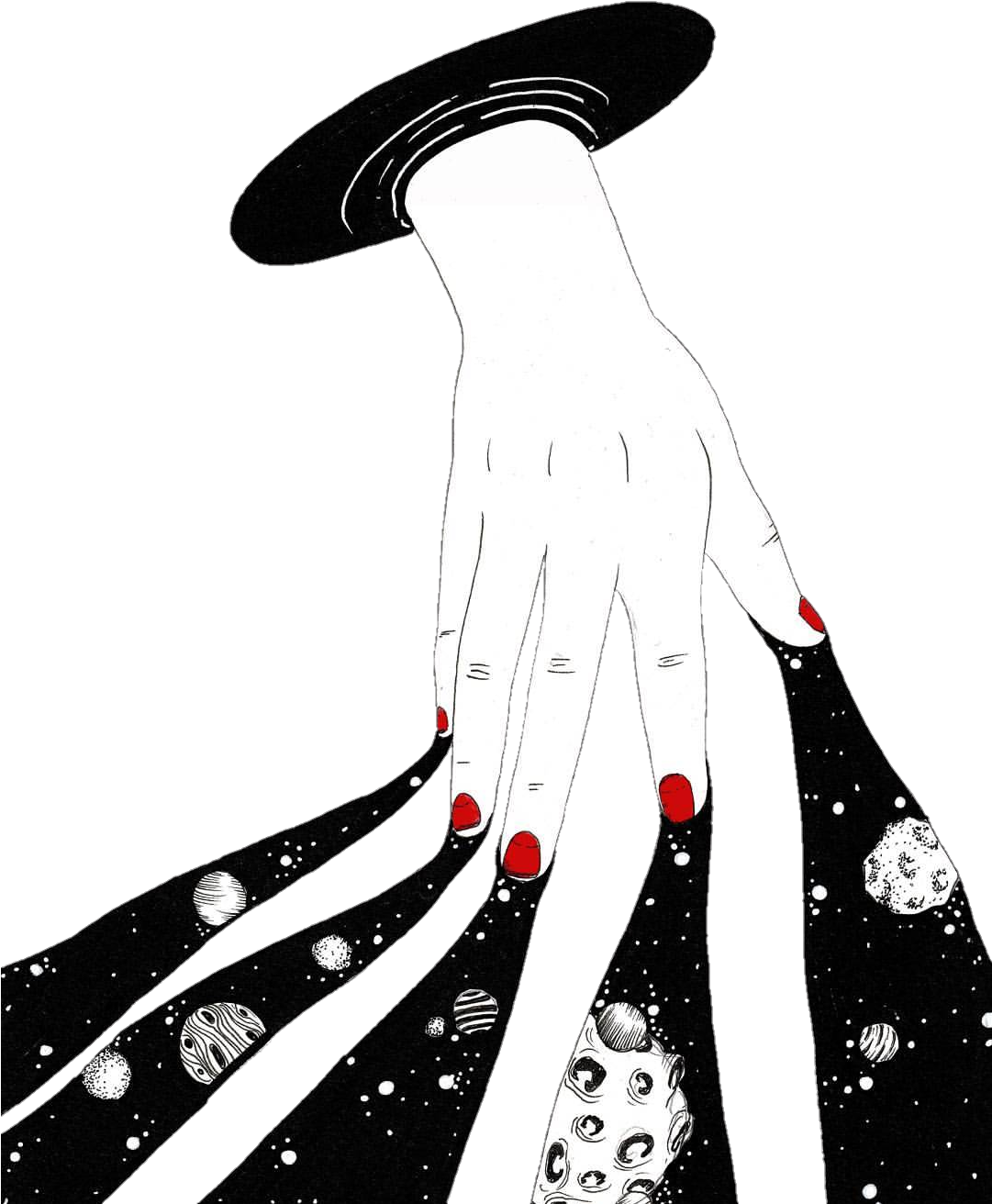 Universe Nails Red Galaxy Tumblr Png Red Galaxy Tumblr (1080x1325), Png Download