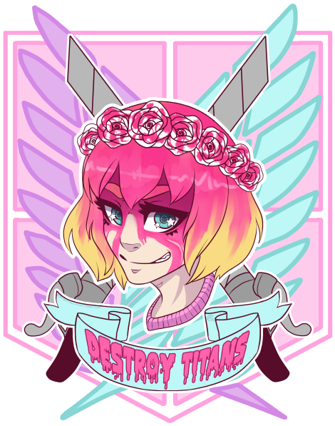 It S Doooooone 8d More Pastel Flower Crown Armin Pastel (485x750), Png Download