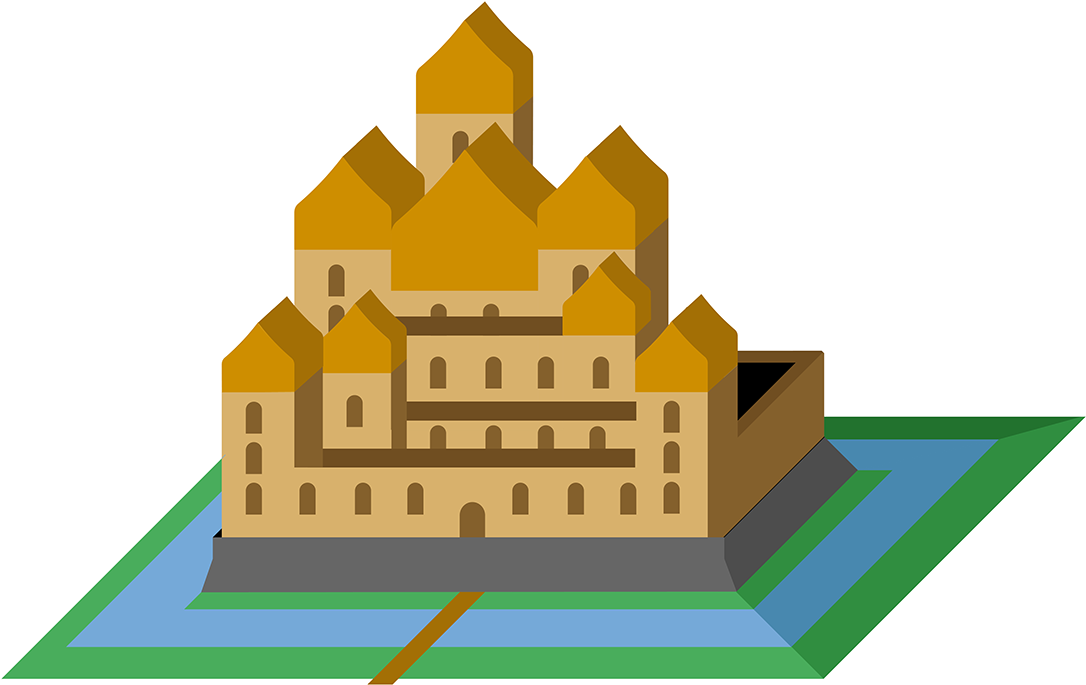 Hobby Project - Castle Fantasy (1400x1252), Png Download